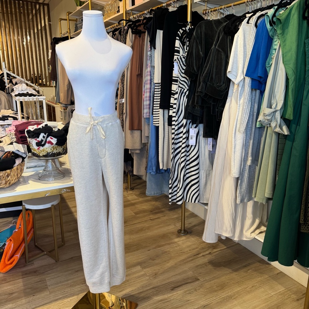 Bella Dahl Cream Drawstring Joggers
